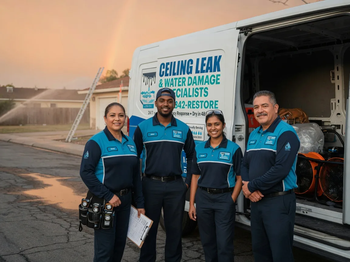 Ceiling Leak Cleanup company in Lupton, MI