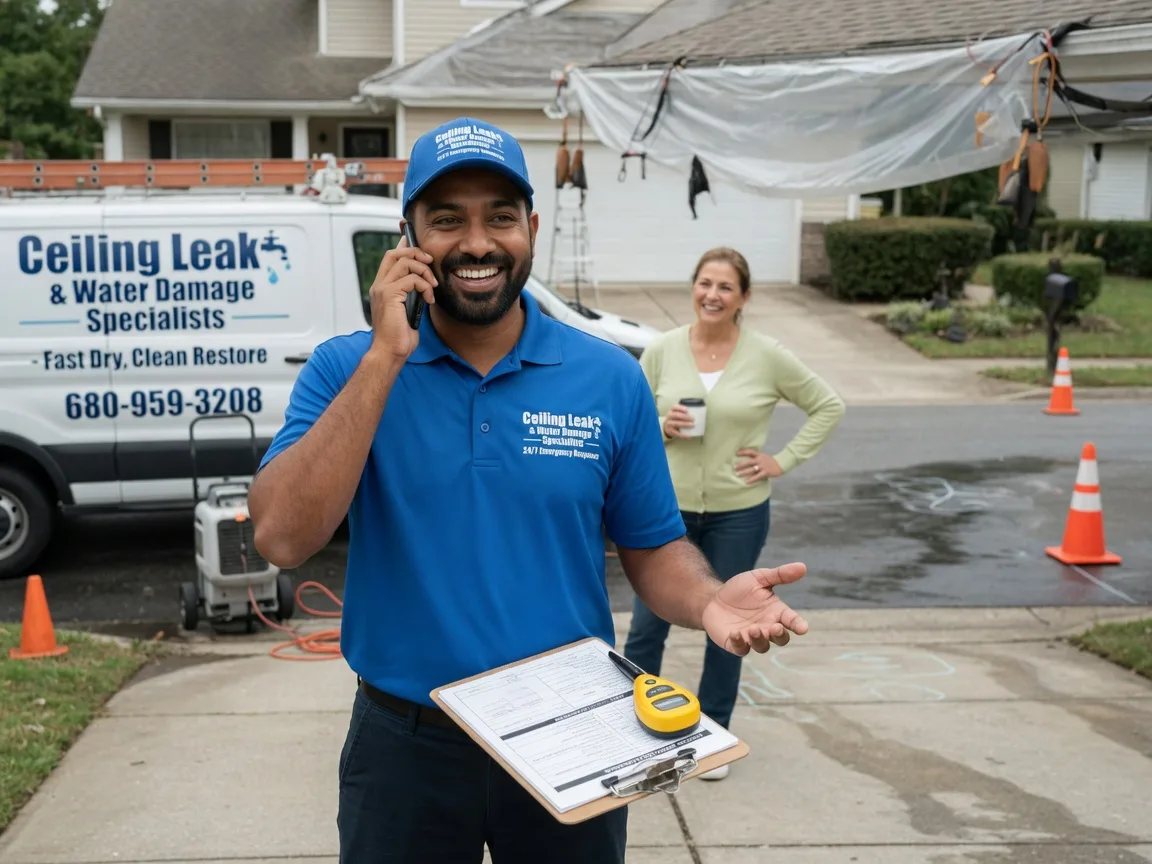Ceiling Leak Cleanup Lupton, MI FAQs